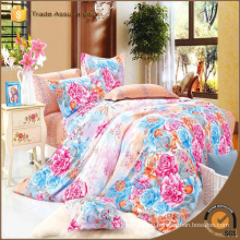 Embroidered and Printed design Pure Cotton luxury bedding set